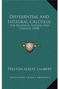 Differential and Integral Calculus