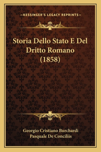 Storia Dello Stato E Del Dritto Romano (1858)