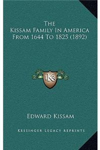 Kissam Family In America From 1644 To 1825 (1892)