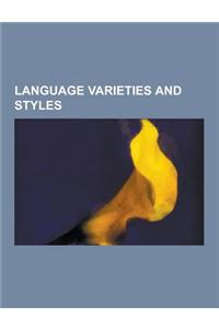 Language Varieties and Styles