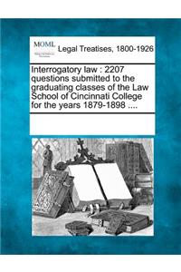 Interrogatory Law