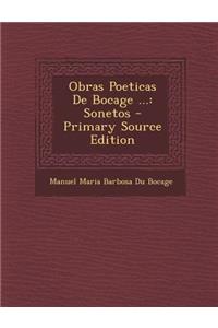 Obras Poeticas de Bocage ...
