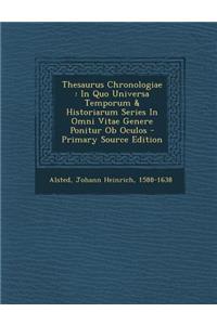 Thesaurus Chronologiae