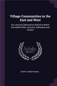 Village-Communities in the East and West