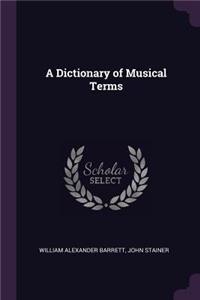 Dictionary of Musical Terms