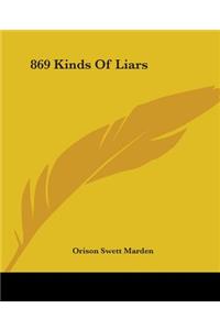 869 Kinds of Liars