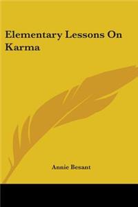 Elementary Lessons On Karma