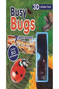 Busy Bugs 3d Sticker Scene