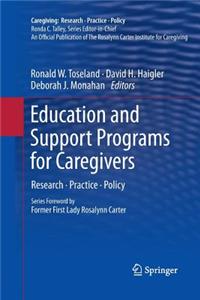 Education and Support Programs for Caregivers