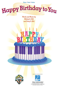 Happy Birthday to You: Piano/Vocal/Guitar