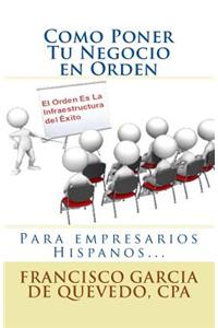 Como Poner Tu Negocio en Orden