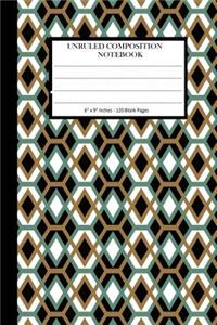 Unruled Composition Notebook 6