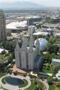 Aerial View of Downtown Salt Lake City Utah Journal