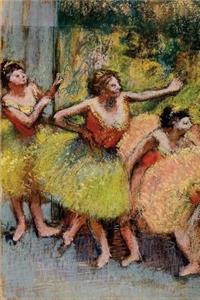 ''Dancers in Green and Yellow'' by Edgar Degas
