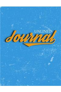 Unlined Journal