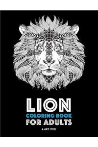 Lion Coloring Book For Adults