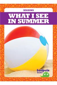 What I See in Summer