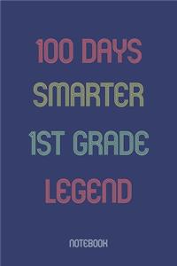 100 Days Smarter 1st Grade Legend