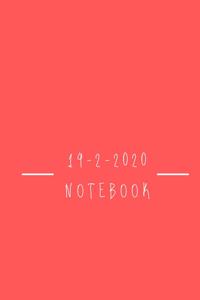14-2-2020 Valentine's Day notebook, 120pages