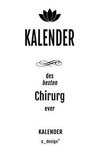 Kalender für Chirurgen / Chirurg / Chirurgin