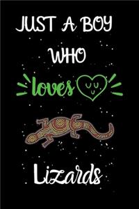Just A Boy Who Loves Lizards