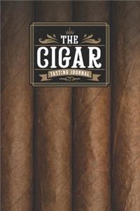 Cigar Smoking Tobacco Tasting Sampling Journal Notebook Log Book Diary - Rolled Leaves: Smoker Record with 110 Pages in 6" x 9" Inch