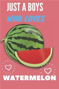 Just A Boys Who Loves Watermelon