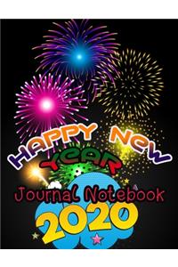 Happy New Year 2020 Journal Notebook