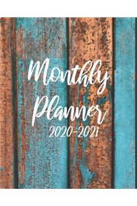 2020-2021 Monthly Planner