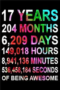 17 Years Of Being Awesome