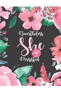 Nevertheless She Persisted Two year Planner 2020-2021