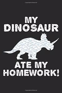 My Dinosaur Ate My Homework!
