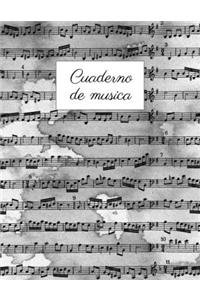 Cuaderno de musica