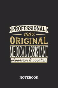 Professional Original Medical Assistant Notebook of Passion and Vocation