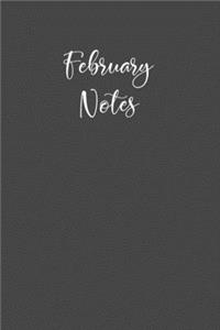 February Notes