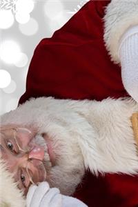 Santa Claus notebook - achieve your goals, perfect 120 lined pages #3