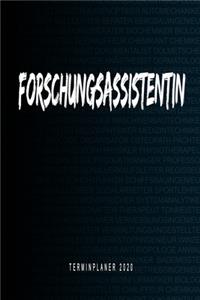 Forschungsassistentin - Terminplaner 2020