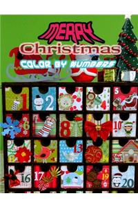 Merry Christmas Color By Numbers