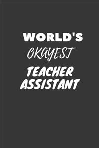 Teacher Assistant Notebook