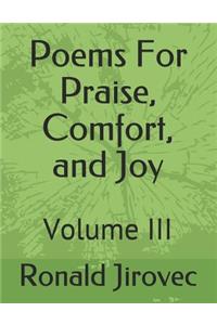 Poems For Praise, Comfort, and Joy