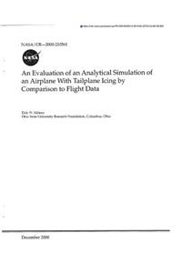 An Evaluation of an Analytical Simulation of an Airplane with Tailplane Icing by Comparison to Flight Data