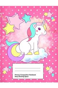 Primary Composition Book with Story Drawing Space