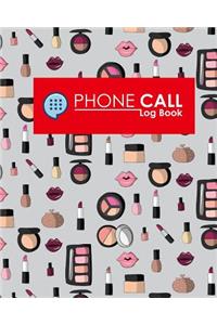 Phone Call Log Book