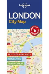 Lonely Planet London City Map 1