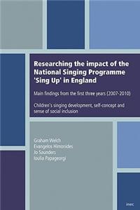Researching the impact of the National Singing Programme Sing Up in England