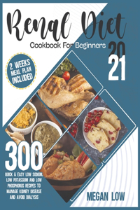 Renal Diet Cookbook for Beginners 2021
