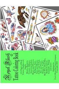 Royal Flash Tattoo Coloring Book