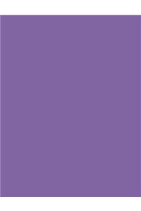 Deluge Purple 101 - Combo Lined & Blank Notebook