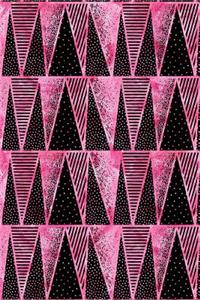 Bullet Journal Notebook Abstract Triangles Pattern 8