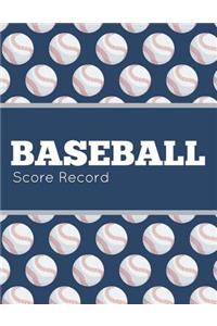 Baseball Score Record